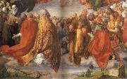 Albrecht Durer The Adoration of the Holy Trinity USA oil painting artist
